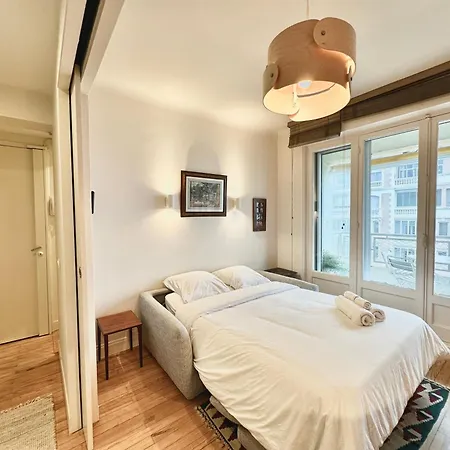 Free Parking, Ocean And Mountain View, 3br 2ba, 95 M2 Apartment Saint-Jean-de-Luz